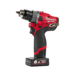 Milwaukee M12FPD-602X Trapano Avvitatore con Percussione 12V + 2 Batterie 6A