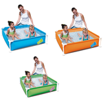 BESTWAY PISCINA PER BAMBINI STEEL PRO FRAME CM122X122X30 COLORI ASSORTITI 56217