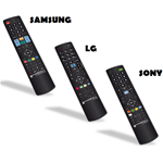 TELECOMANDO UNIVERSALE PRONTO ALL'USO TV TELEVISORI SMART TV SAMSUNG LG SONY