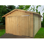 CASA CASETTA LEGNO BOX GARAGE ECO RICOVERO AUTO MOTO GIARDINO 318X558X260 CM