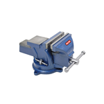 MORSA DA BANCO DA LAVORO GIREVOLE IN GHISA BLU 100 MM VALEX 1451575