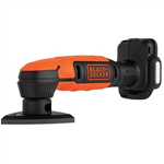 BLACK&DECKER BDCDS12N LEVIGATRICE PLATORELLO DELTA CON VELCRO A BATTERIA 12V 