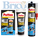 PATTEX COLLA DI MONTAGGIO MILLECHIODI RESISTENTE ACQUA UMIDITA PRONTA PRESA MILLE CHIODI