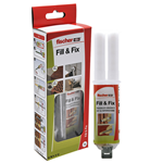 FISCHER KIT RIPARA FORI FISSAGGI MENSOLE RIPARAZIONE COLLA FILL&FIX 051098