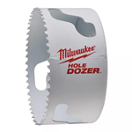 Milwaukee Sega a tazza bi-metallica 98 mm Taglio Acciaio Legno Hole Dozer