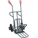 Carrello Portapacchi per scale Saliscale Bravetta 6 ruote 