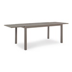 Tavolo Rettangolare da Giardino esterno allungabile in Alluminio 160/240 cm