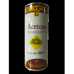 ACETONE SOLVENTE PURO 99 1LT SGRASSANTE SMACCHIANTE PER LEGNO METALLO PLASTICA