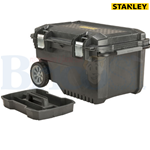 Stanley Cassettone Trolley Baule Cassetta Porta attrezzi Utensili 90lt ruote