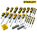 Stanley Set Giraviti Cacciaviti 42pz con inserti e borsa Officina STHT0-62113