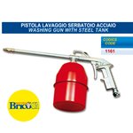 Pistola Lavaggio Motore ad aria compressa Serbatoio 1Lt Compressore 