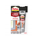 Pattex Sigillante siliconico casa universale trasparente antimuffa 50ml