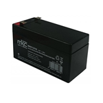 Batteria Ermetica al piombo 12V ricaricabile 1.2Ah terminale faston 4,8mm