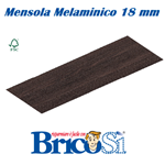 MENSOLA MENSOLE ARREDO CASA LEGNO TRUCIOLARE PANNELLO IN MELAMINICO WENGE'