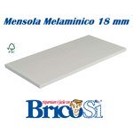 MENSOLA MENSOLE ARREDO CASA LEGNO TRUCIOLARE RIPIANO IN MELAMINICO BIANCO